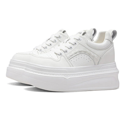 Damen Sportschuhe Plateau Sneaker atmungsaktiv