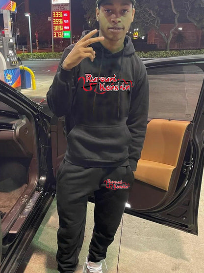 Herren Hoodie Jogginghose Set Berlin Stadt Style
