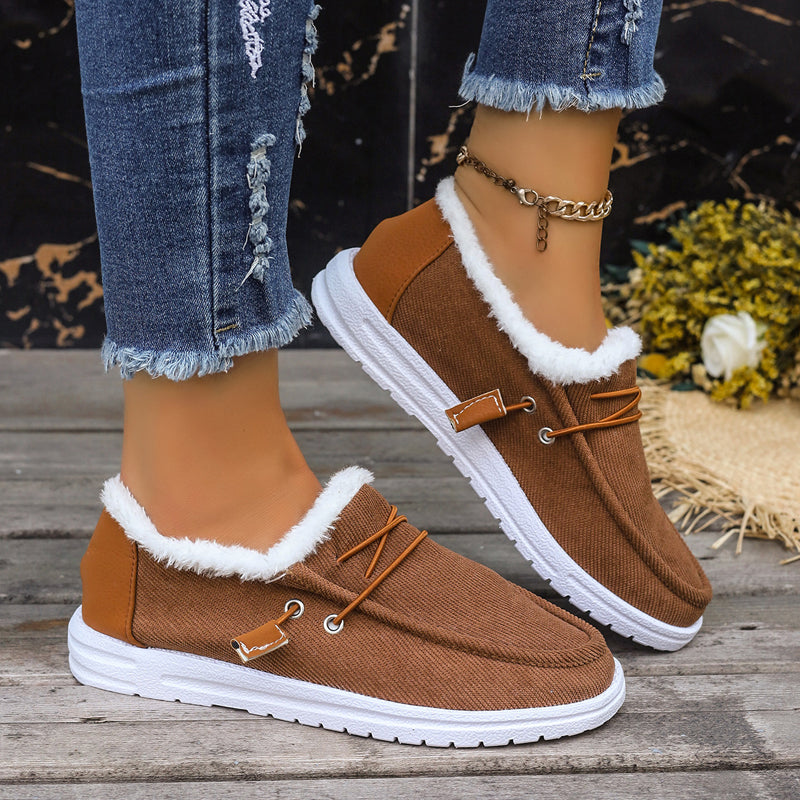 Warme Schuhe Frauen Winterstiefel Lässig