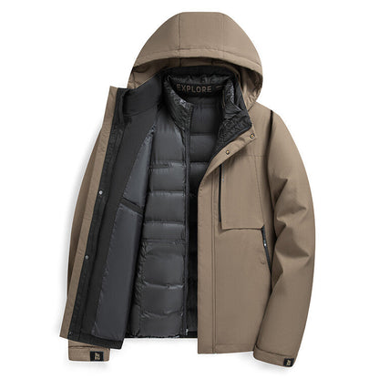 Wasserdichte Herren Funktionsjacke Outdoor