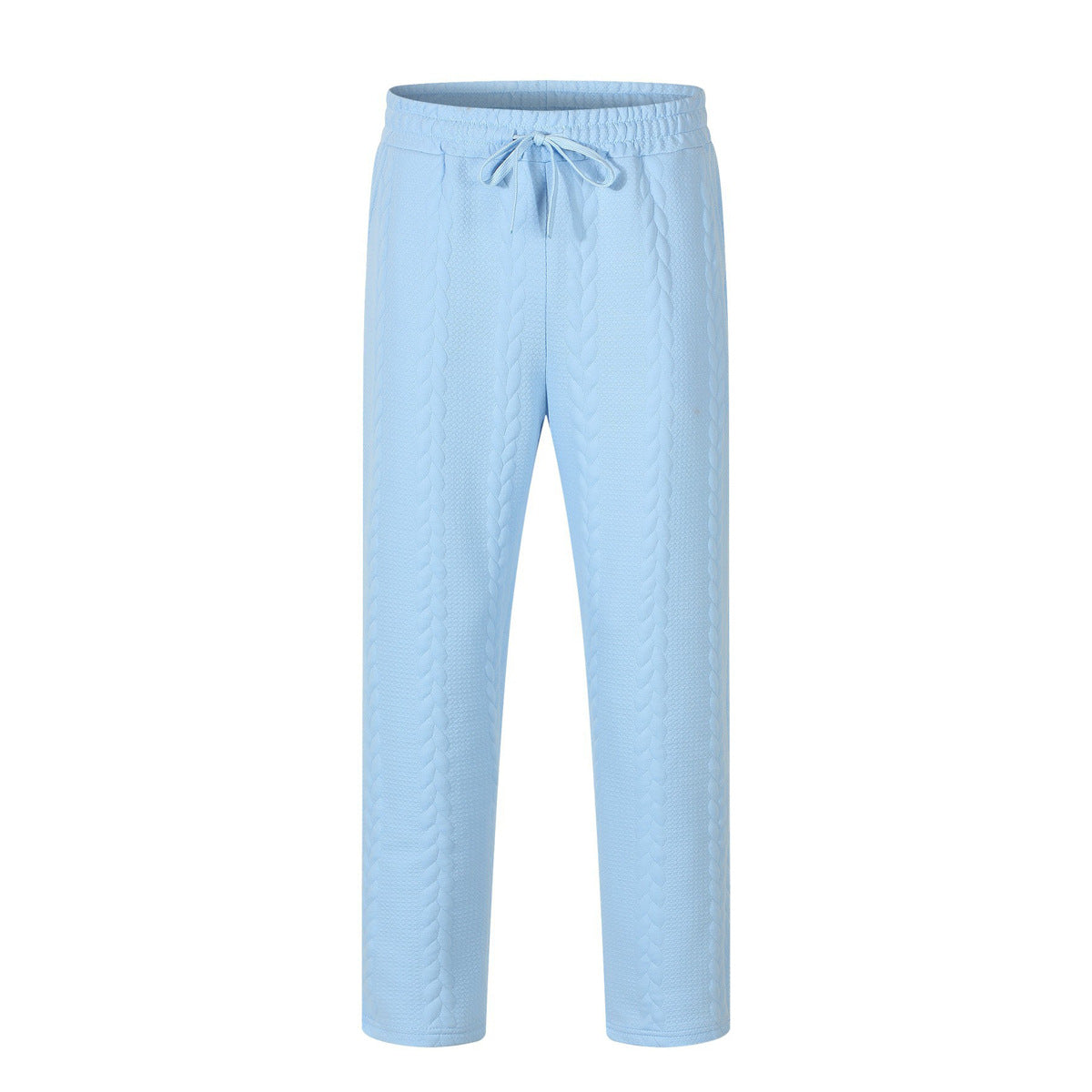 Herren Jogginghose Stretch mit Kordelzug und Struktur Optik