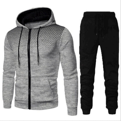 Herren Jogginganzug Set Atmungsaktiv Sportlich Modern