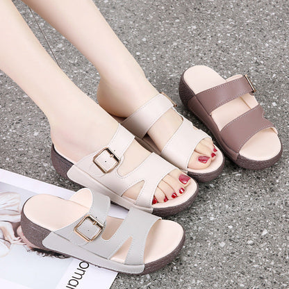 Damen Clogs Bequem Verstellbarer Riemen Sommer Schuhe