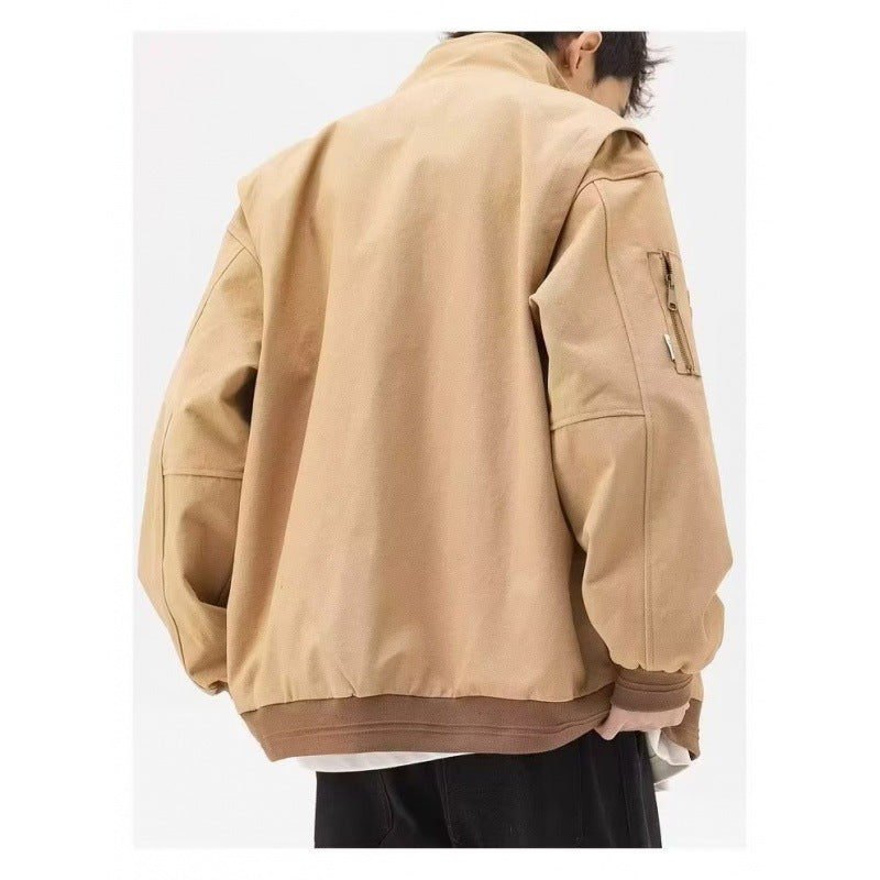 Herren Arbeitsjacke Robust Mit Taschen Elastisch