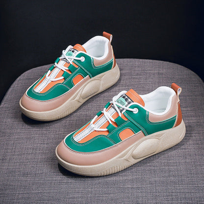 Damen Sneaker Retro Style atmungsaktiv mit weicher Sohle