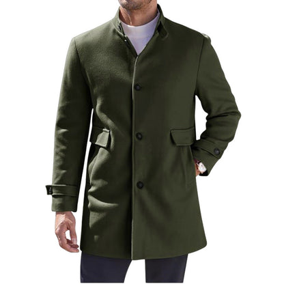 Herren Übergangsmantel Wollmix Modern Schwarzwälder Stil