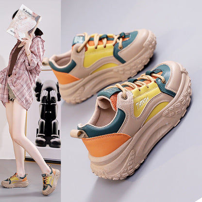 Damen Sneaker Sportlich Chunky Komfortabel - BerlinGlamour