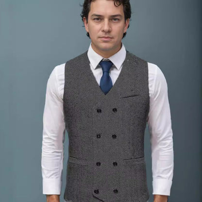 Herren Weste Modern Elegant Slim Fit Berlin Style - BerlinGlamour