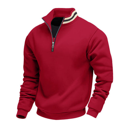 Herren Sportpullover Modern Athletisch Grün