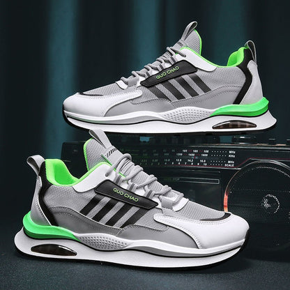 Damen Sneaker Sportlich mit Dämpfung Schwarz