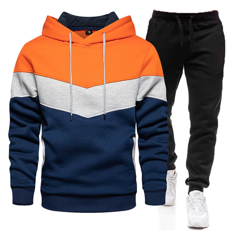 Herren Sportset Pullover Jogginghose Modern Sportlich