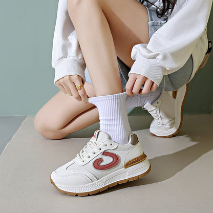 Damen Sneaker atmungsaktiv Komfort Sohle Modisch