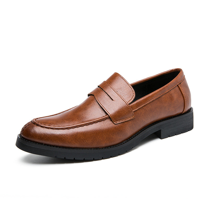 Damen Mokassins Elegante Leder Schuhe Rutschfest