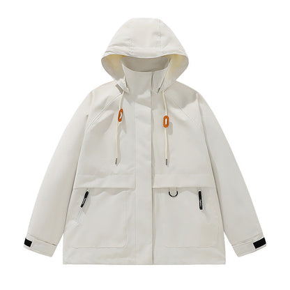 Herren Freizeitjacke Funktionell Verstellbar Mit Großen Taschen