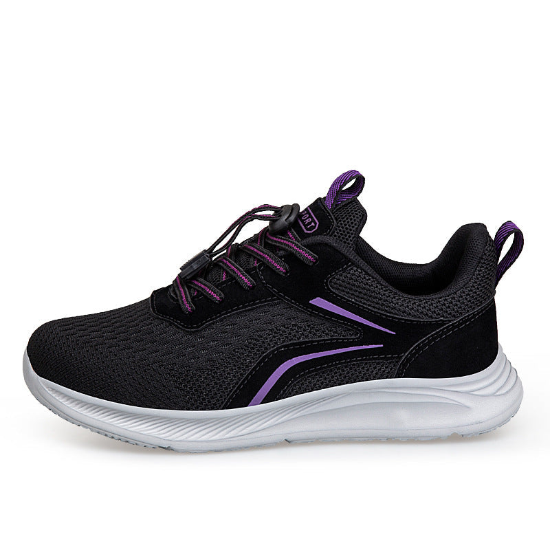 Damen Laufschuhe Leicht Mesh Schnellschnürsystem Sport