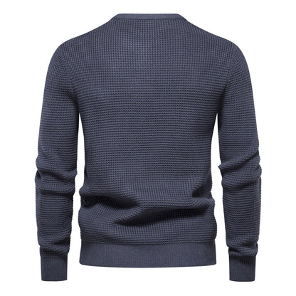Herren Strickpullover Modern Struktur Design Elegant