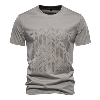 Herren T-Shirt Modernes Strukturdesign Trendy Berlin