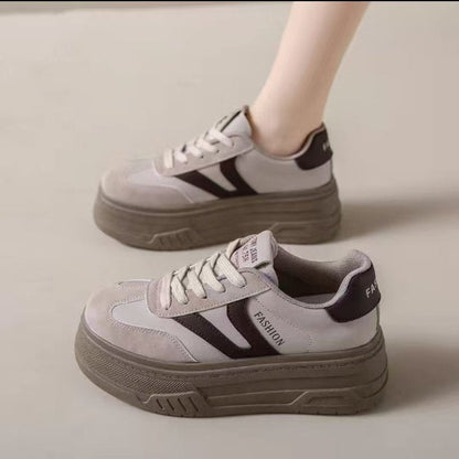 Damen Sport-Sneaker Plateau Komfort Modern