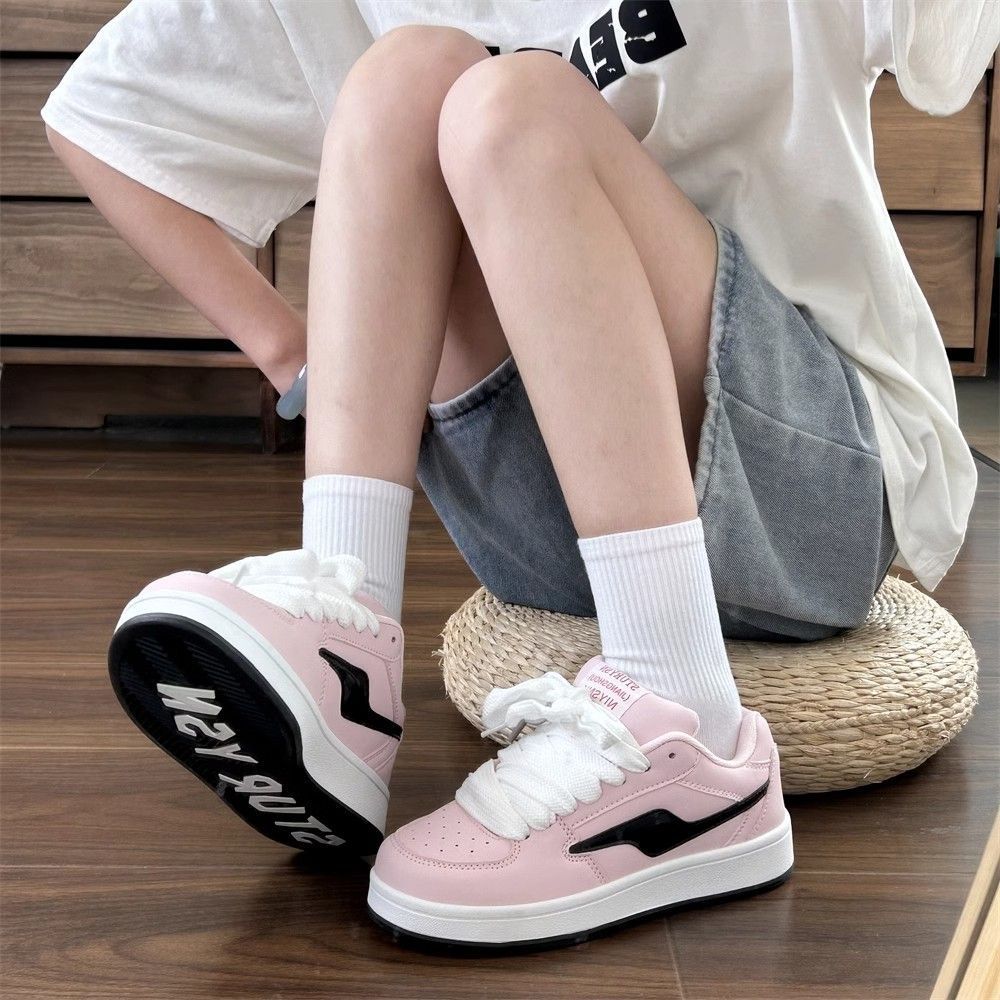 Damen Sneaker Sportlich Komfortabel Schnürung