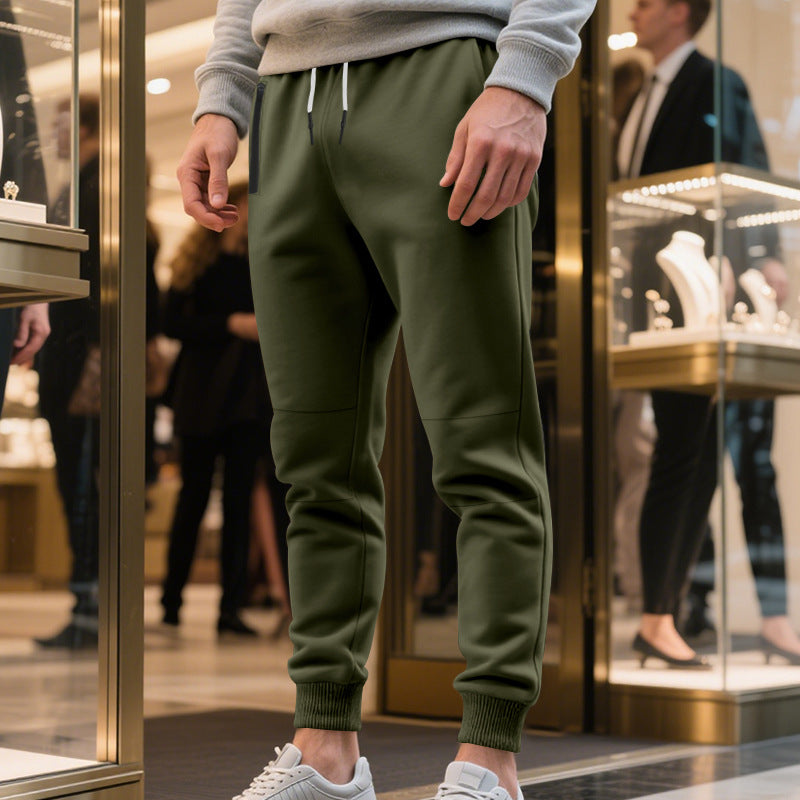 Bequeme Herren Jogginghose Elastisch Komfortabel