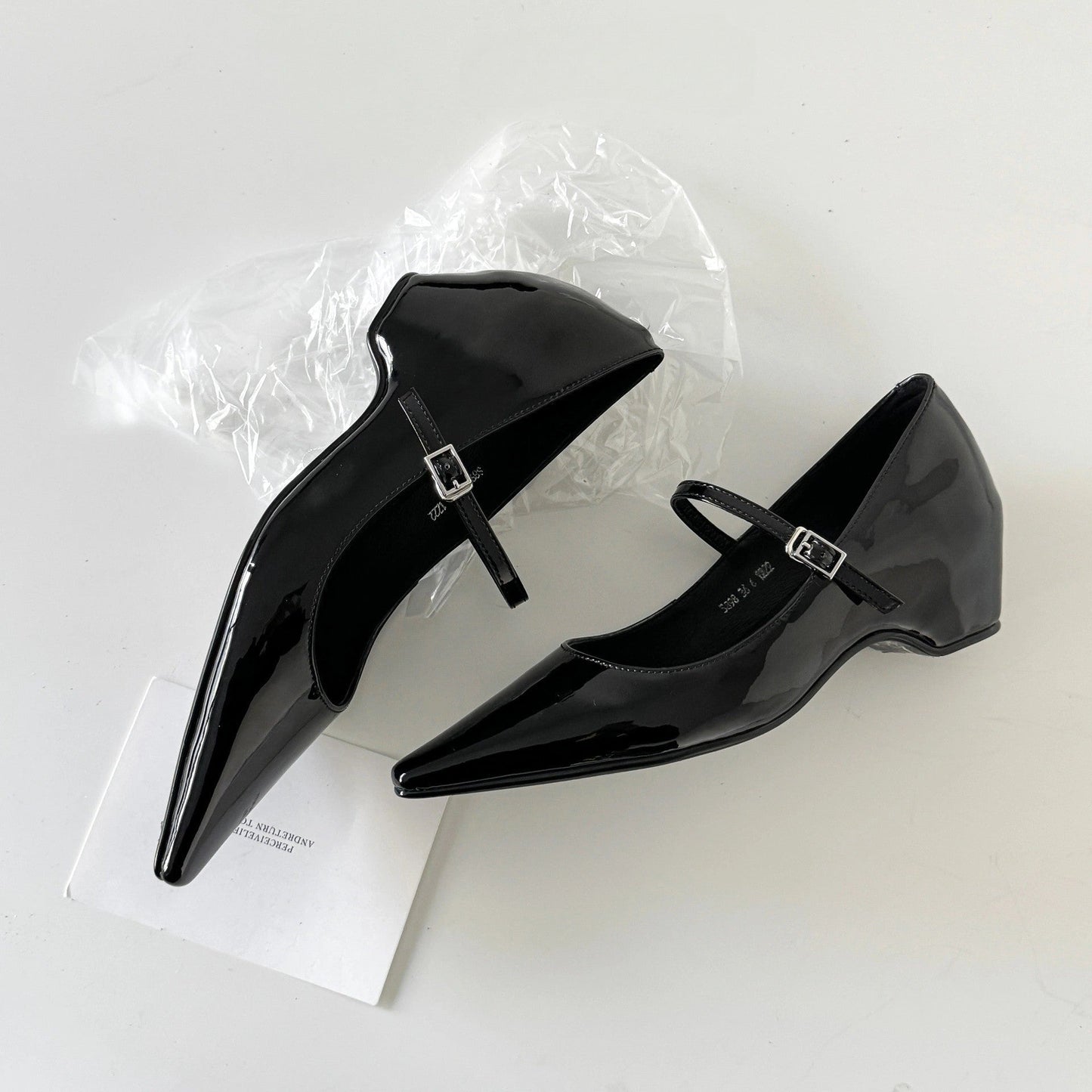 Elegante Damen Slingback Ballerinas Spitze Schuhe
