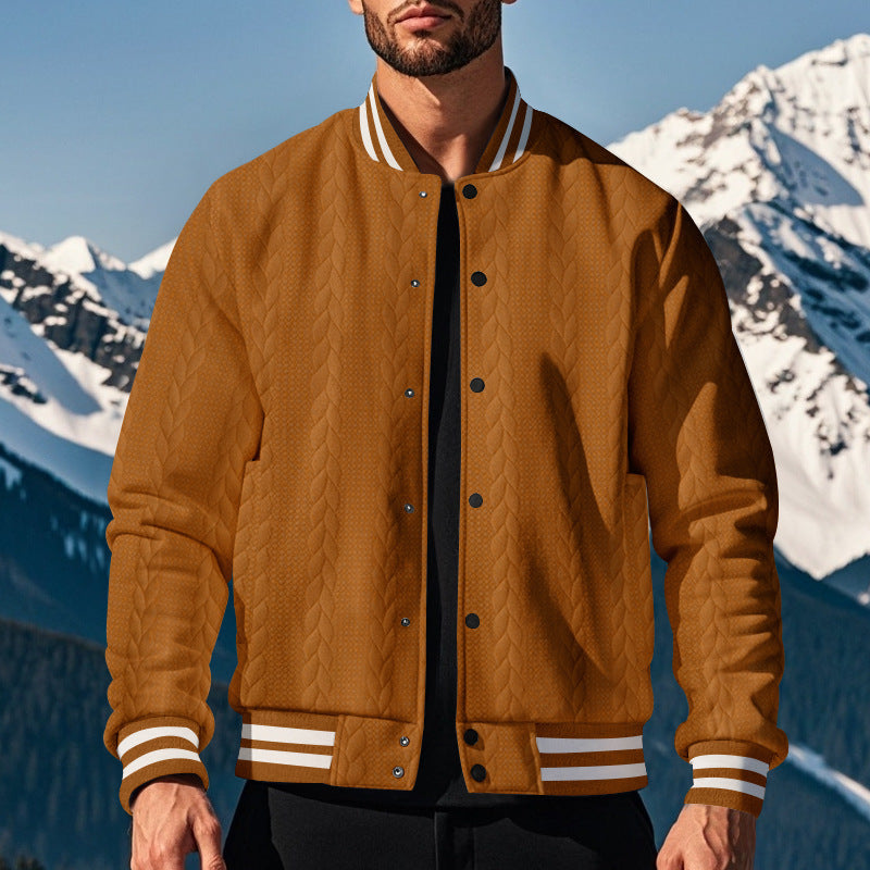 Herren Strickjacke Sportlich Lässig Übergröße - BerlinGlamour