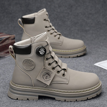 Herren Schnürboots Robust Rutschfest Wasserdicht