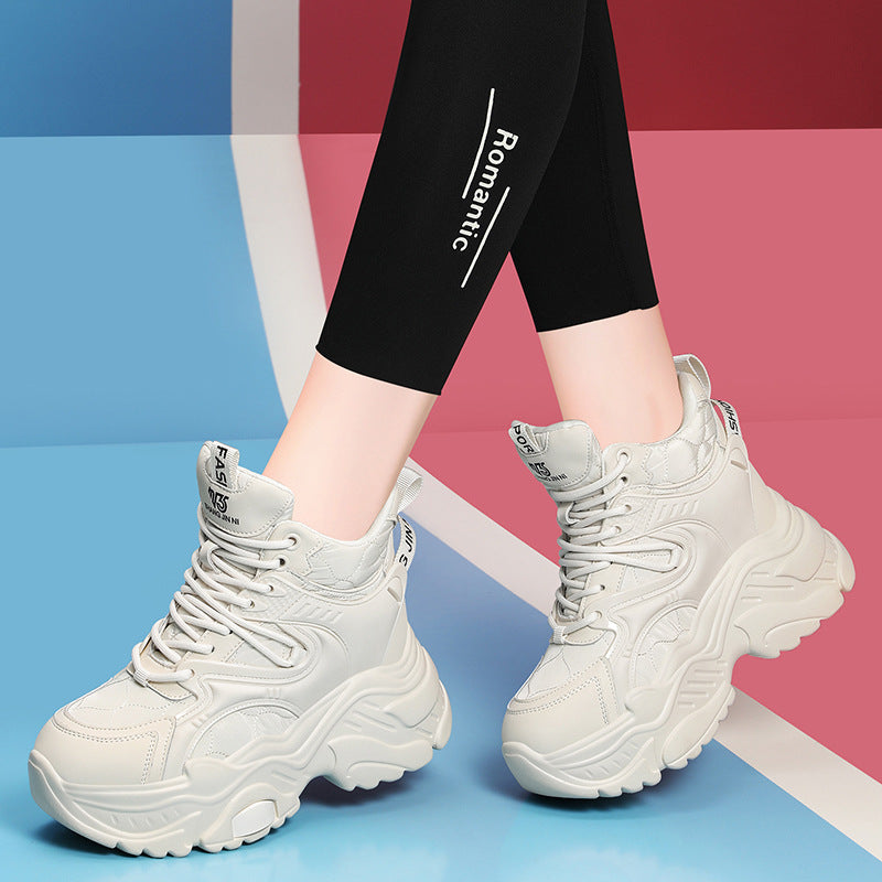 Damen Sneaker High Top Stabile Modische Sportschuhe