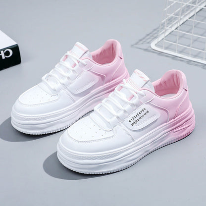 Damen Plateau Sneaker Komfortabel Dämpfung Modisch
