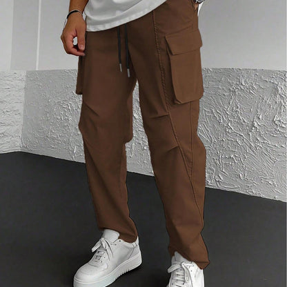 Herren Cargo-Hose Multifunktional Elastisch Comfort