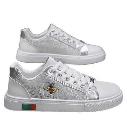 Damen Sneaker Bienen Motiv Heidi Mode Schuhe