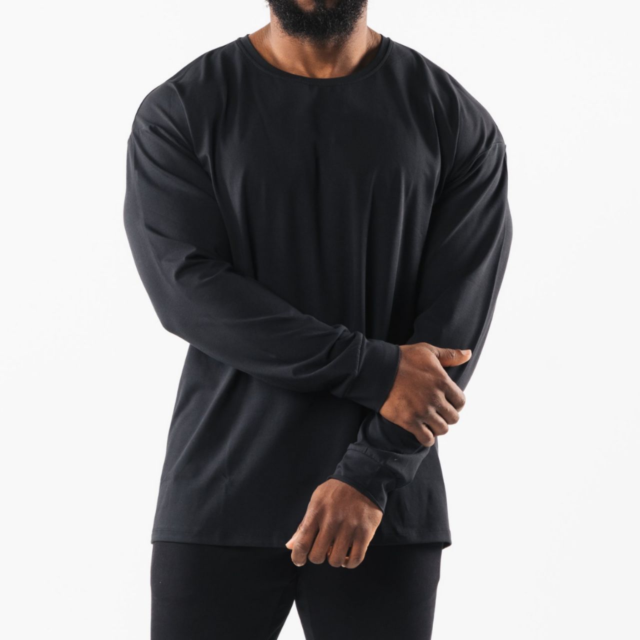 Herren Langarmshirt Atmungsaktiv Feuchtigkeitsregulierung Sport