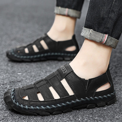 Herren Sandalen atmungsaktiv Rutschfest Sommer - BerlinGlamour
