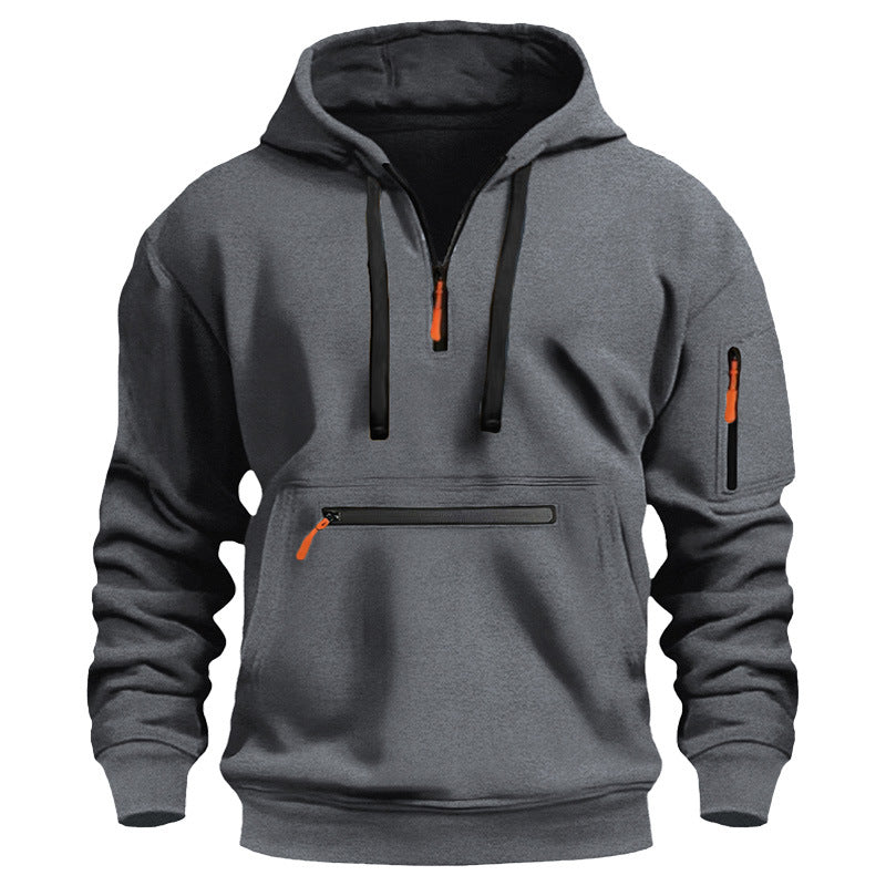 Funktionspullover Herren Sportlich Wasserabweisend