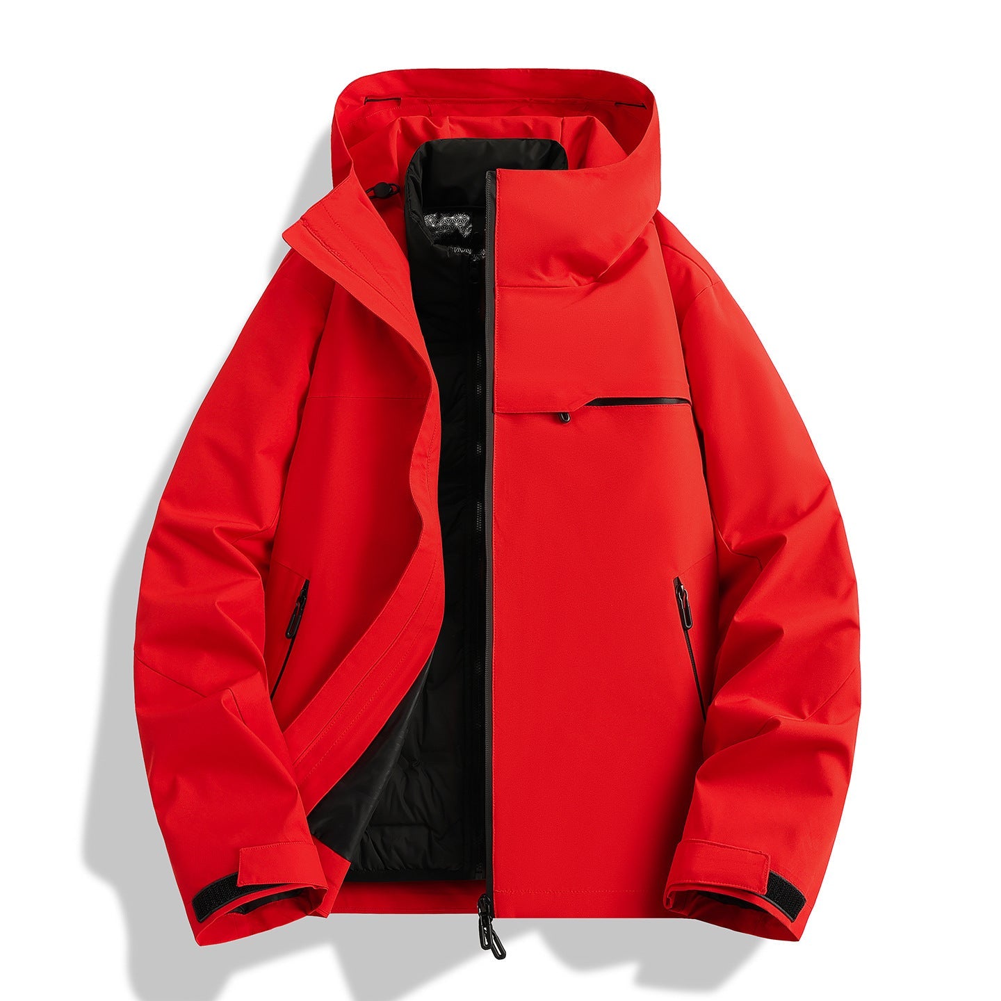 Herren Outdoor-Jacke wasserfest mit Kapuze Isolierung