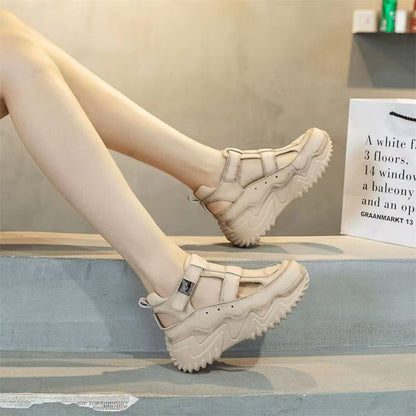 Damen Sandalen Rutschfest Verstellbar Trendig Sommer
