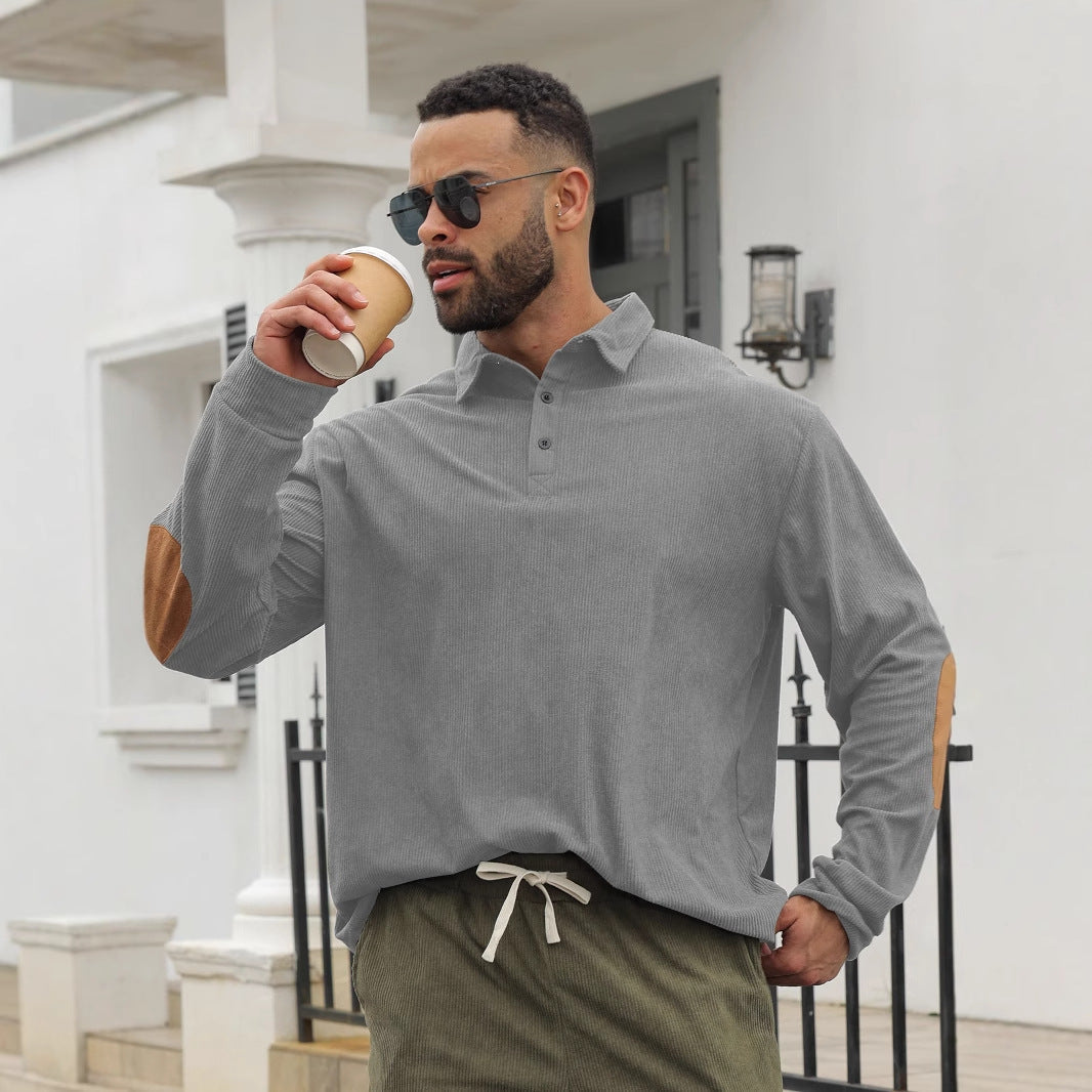 Herren Polo Langarm Modern Berlin Style - BerlinGlamour
