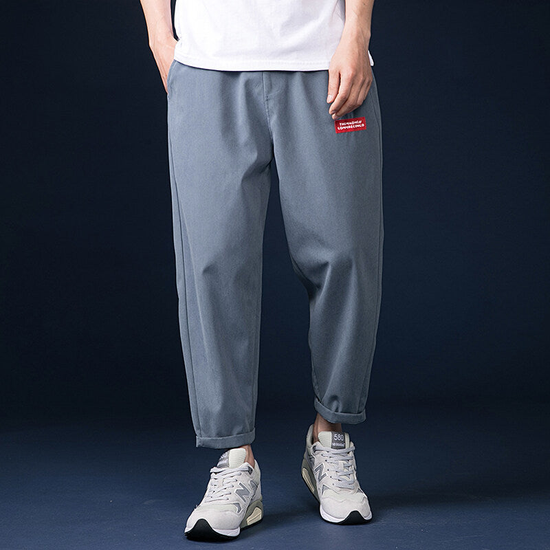 Herren Freizeithose Bequem Lässig Mit Kordelzug