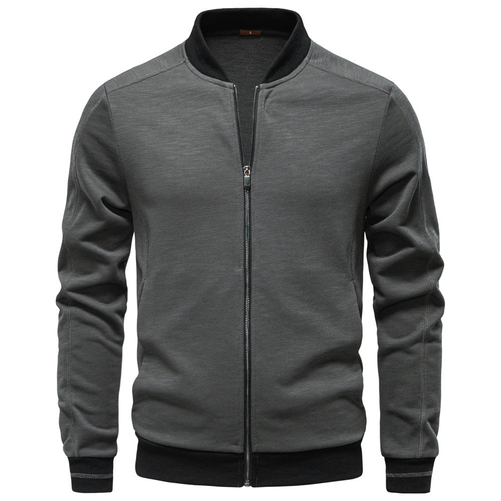Herren Sportjacke Stehkragen Elastisch Wasserdicht