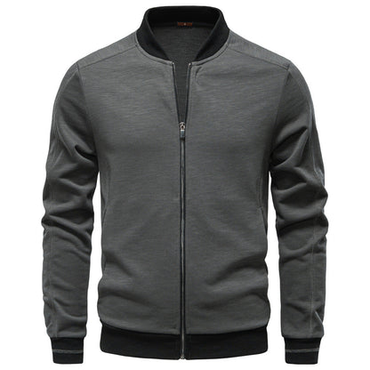 Herren Sportjacke Stehkragen Elastisch Wasserdicht
