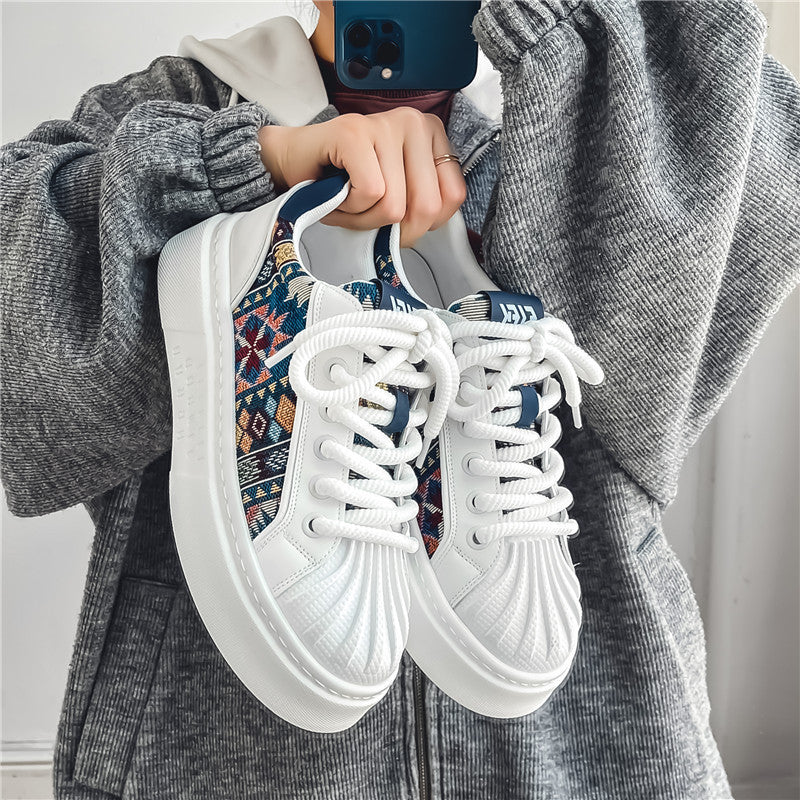 Damen Sneaker Modisch Textil Obermaterial Bunt