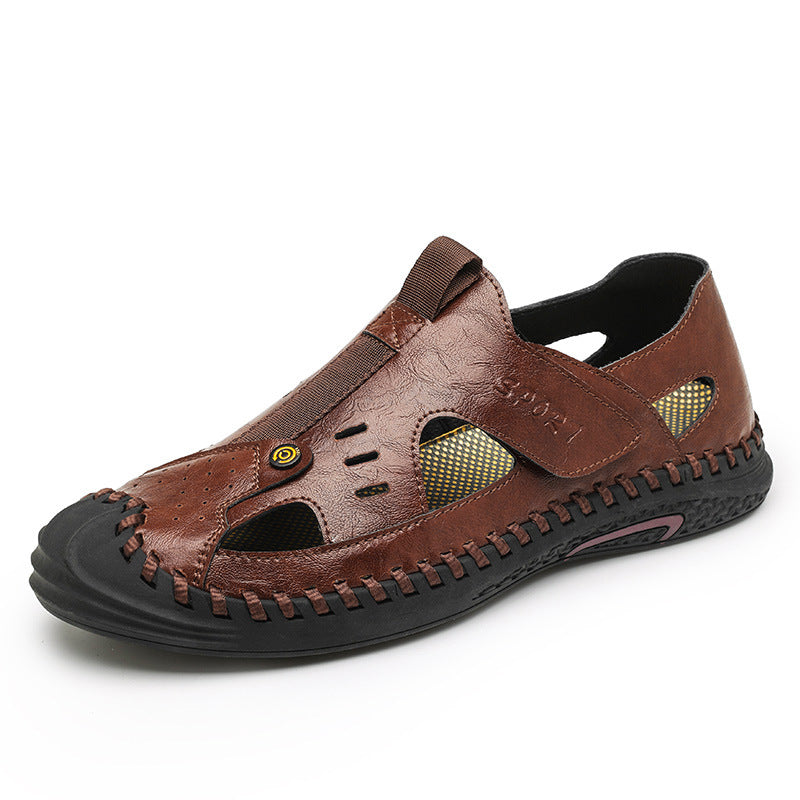 Herren Sandalen Atmungsaktiv Komfort Schnellschnürsystem