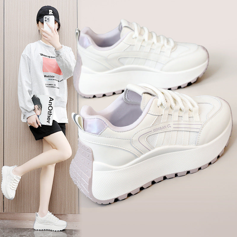Damen Sneaker Sportlich Chunky Atmungsaktiv Comfort - BerlinGlamour