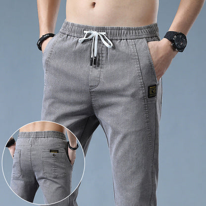 Herren Chino-Hose Modern Slim Fit Verstellbar - BerlinGlamour