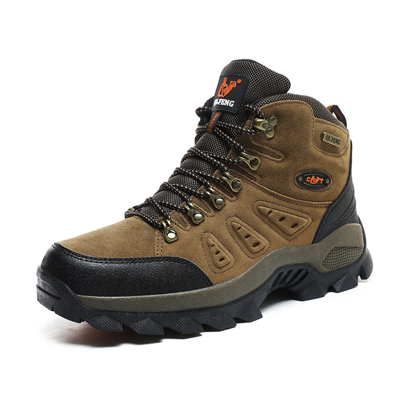 Wanderschuhe Herren Trekkingstiefel Wasserdicht Atmungsaktiv