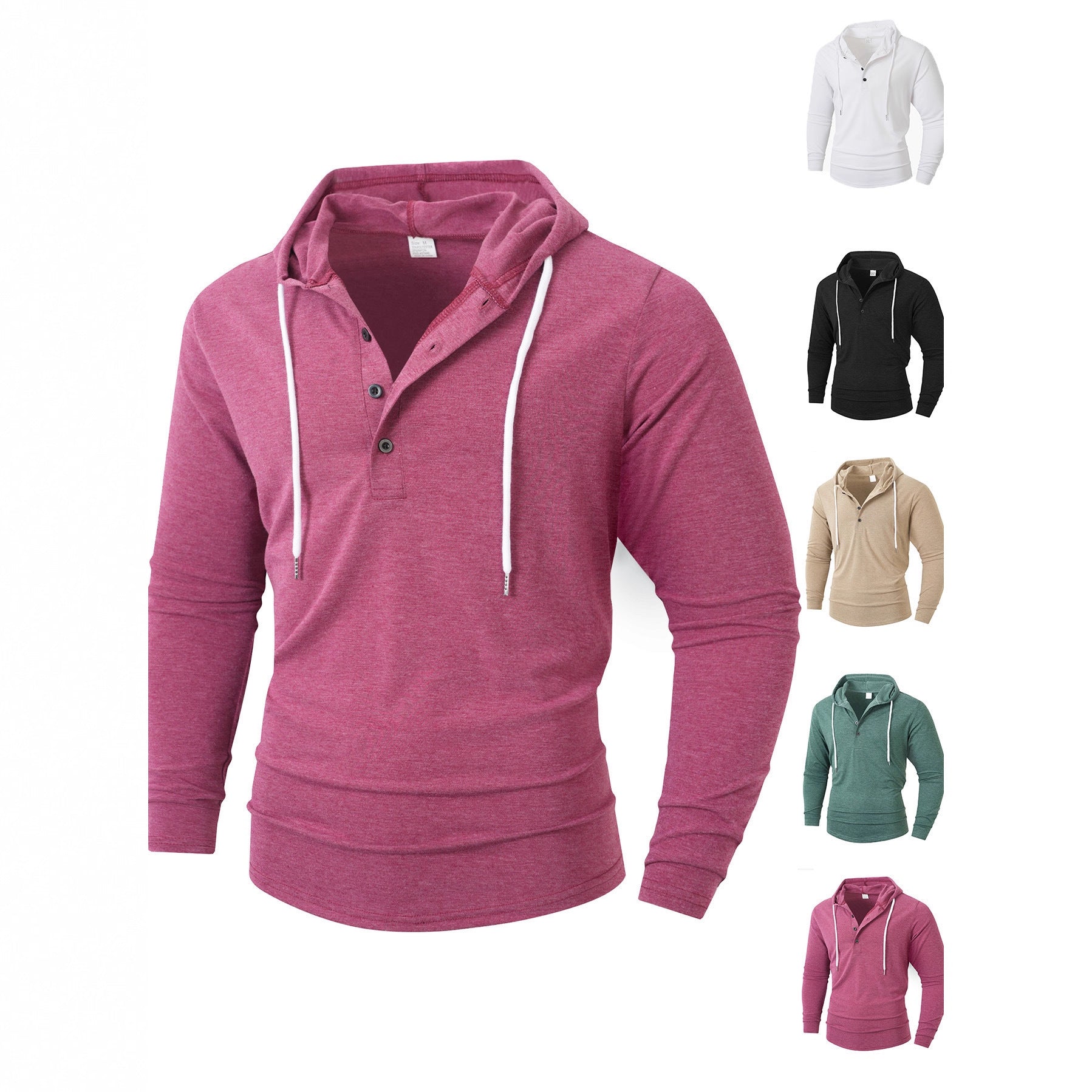 Herren Hoodie Langarm Lässig Komfortabel Mit Kordeln - BerlinGlamour