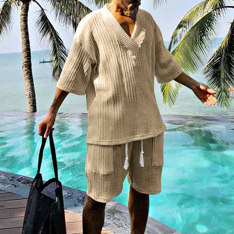 Herren Sommerhose Bequem Leicht Mit Taschen - BerlinGlamour