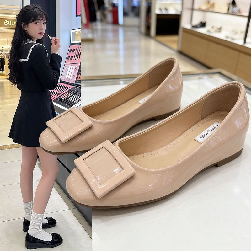 Damen Ballerinas Elegante Schleife Komfort Fußbett - BerlinGlamour