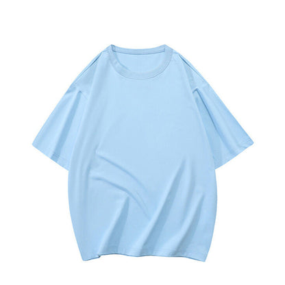 Damen T-Shirt Oversized Lässig Baumwolle