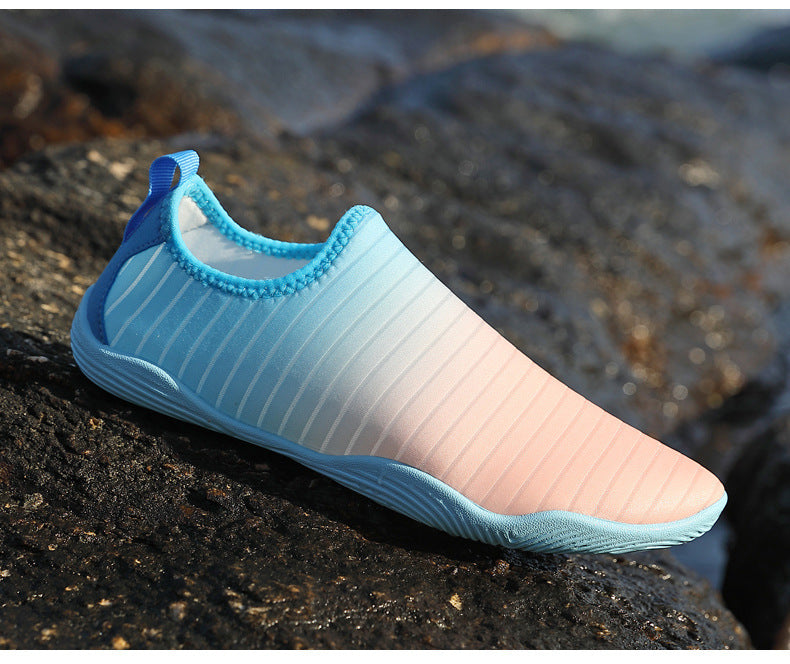 Damen Sandalen Schnelltrocknend Velours Rutschfest